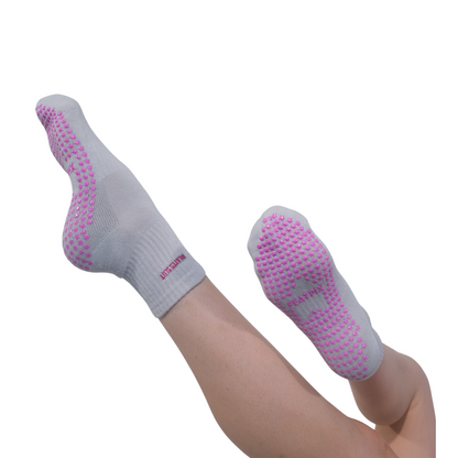 ash pilates sl*t crew socks