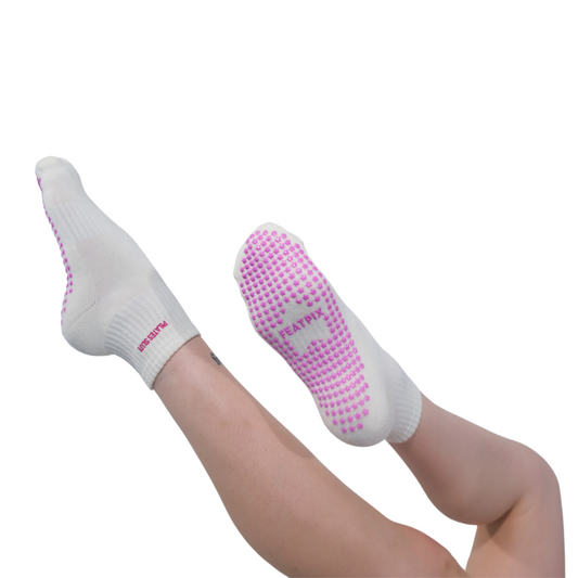 moon pilates sl*t crew socks